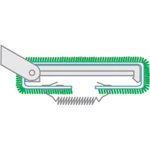 COPRI GRADINO CLEAN STEP GREEN 04593-01-