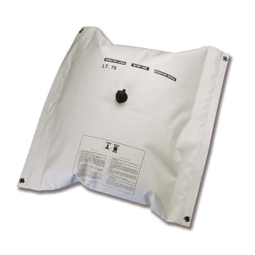 SERBATOIO BIANCO PER ACQUA 75LT 76X74 RETTANGOLARE FLESSIBILE