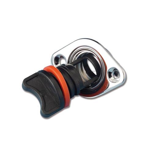 OMBRINALE ROTONDO CONTAPPO DIAM.18MM OTTONE CROMATO