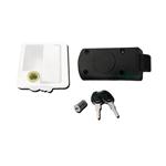 SERRATURA COMPLETA PER PORTELLONE BIANCA 96X85