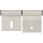 KIT CERNIERA DX+SX PER PORTE E PORTELLI 48X40+43X40 CM BIANCA