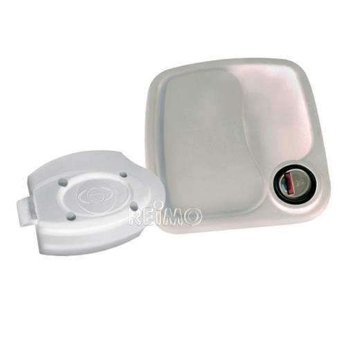 SERRATURA COMPLETA PER PORTELLONE BIANCA 118X141 SP. 34-42 ZADI EUROGARAGE