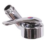 MISCELATORE MONOCOMANDO TWIST CON INTERRUTTORE PER DOCCIA PORTA GOMMA