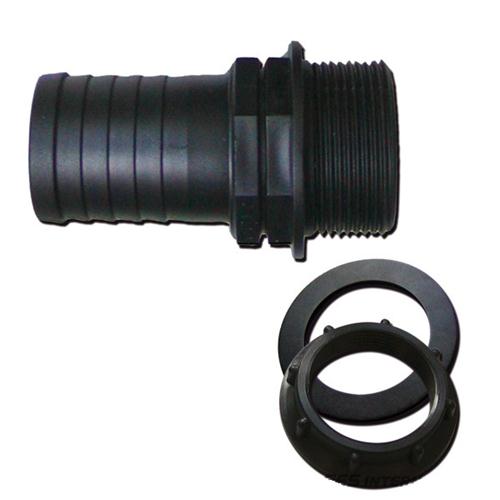 RACCORDO PORTAGOMMA 11MM 3/8M C/GUARNIZIONE E GHIERA