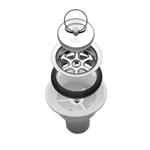 PILETTA DRITTA 1.8" DIAM 25MM