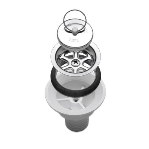 PILETTA DRITTA 1.8" DIAM 25MM