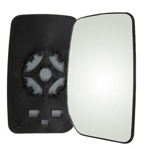 SPECCHIO RETROVISORE TRANSIT 00-13 SOLO VETRO SUPERIORE RISCALDATO LATO PASSEGGERO