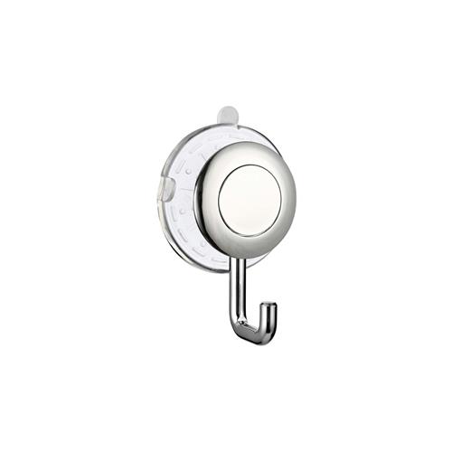 GANCIO SINGOLO A VENTOSA CROMATO