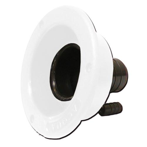 BOCCHETTONE CARICO ACQUA TONDO BIANCO DIAM 40MM