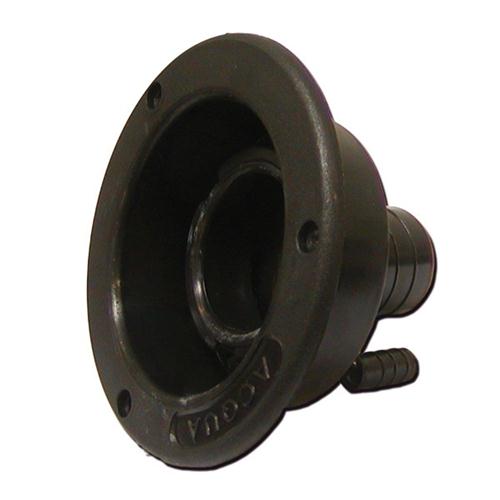 BOCCHETTONE CARICO ACQUA TONDO NERO DIAM 35MM