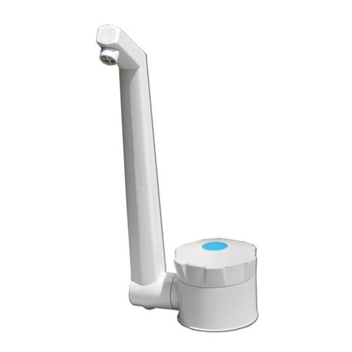 RUBINETTO CARAVAN IN ABS BIANCO CON INTERRUTTORE