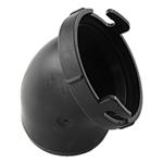 RACCORDO A BAIONETTA 45° IMBOCCO PER TUBO 3" ZADI