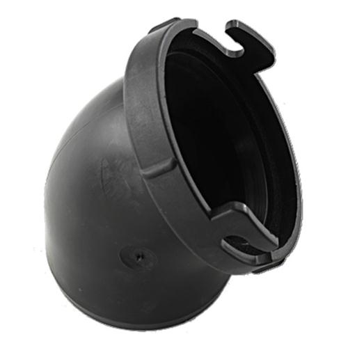 RACCORDO A BAIONETTA 45° IMBOCCO PER TUBO 3" ZADI