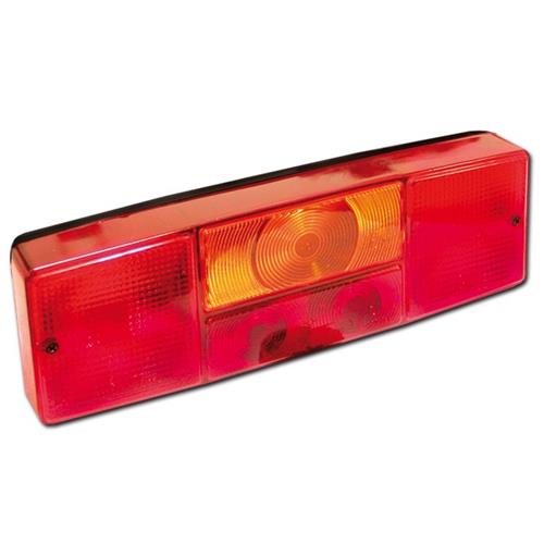 MODULO MULTIFUNZIONE POSTERIORE DIM 285X95X56MM CON LUCE TARGA SX/DX