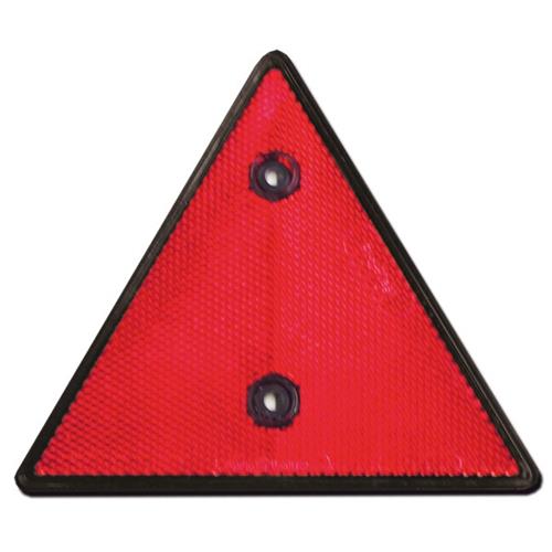 CATARIFRANGENTE TRIANGOLARE ROSSO PER CARRELLI E CARAVAN