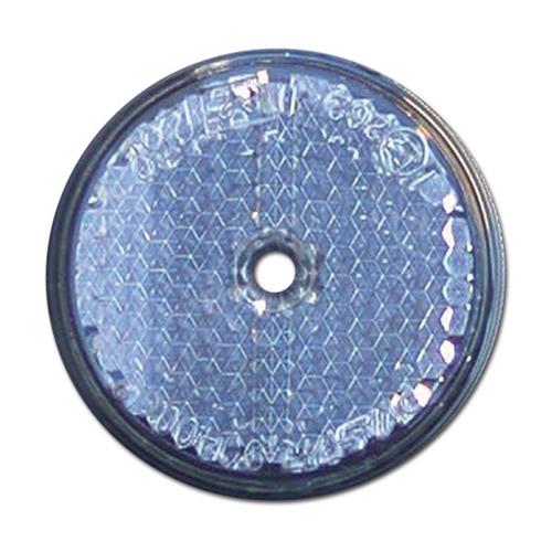 CATARIFRANGENTE TONDO BIANCO DIAM 60 MM PER CARRELLI E CARAVAN A VITE