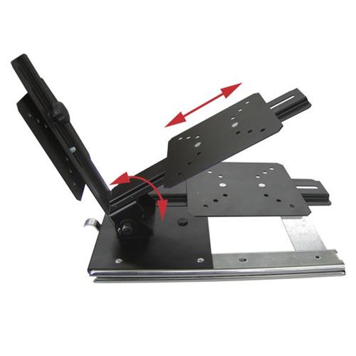 SUPPORTO PORTATELEVISORE SCORREVOLE C/STAFFA GIREVOLE