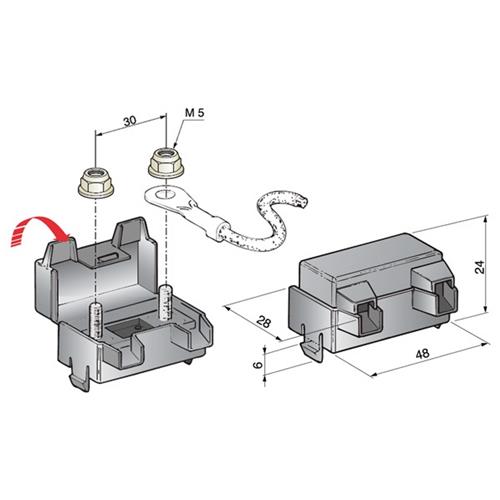 PORTAFUSIBILE SLRTRIP E MIDIVAL