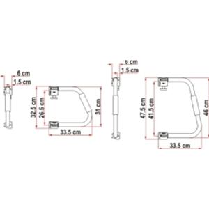MANIGLIONE DI SICUREZZA SECURITY 31 WHITE 03513-01-