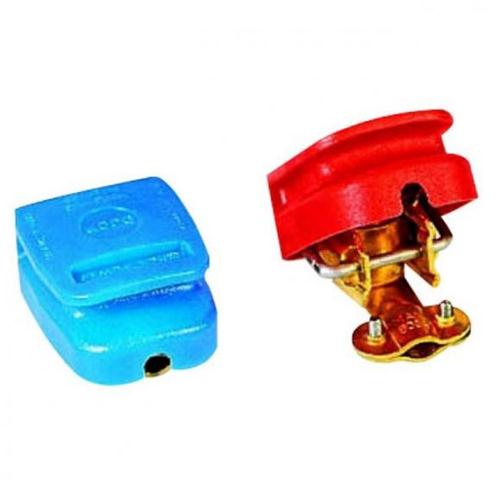 COPPIA MORSETTI BATTERIA RAPIDI CON SERRAGGIO AUTOMATICO