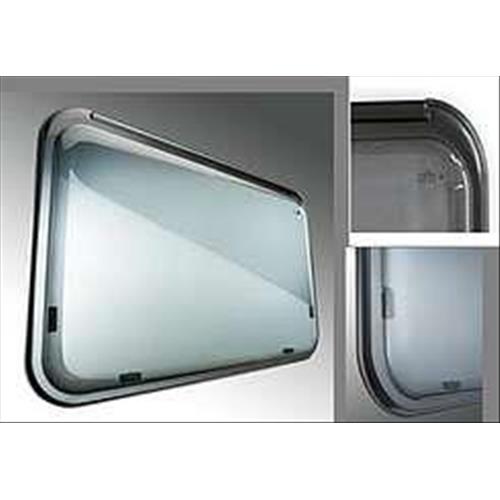 FINESTRA A COMPASSO F26 SERIGRAFIA GRIGIA F26 700X300S