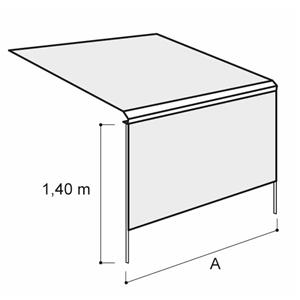 TELO PRIVACY FRONTALE 4MT VERANDA TENDALINO