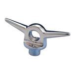 BITTA CON PASSACAVO INOX 150MM