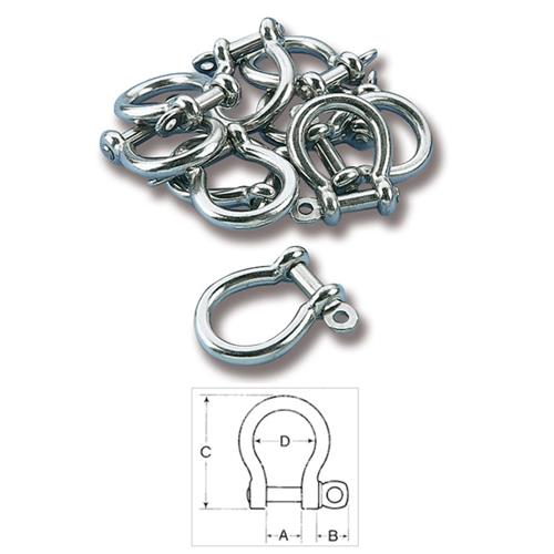 GRILLO INOX A LIRA Ø 12MM