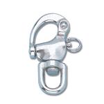 MOSCHETTONI INOX A OCCHIO GIREVOLE 68MM