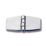 CERNIERA PER PORTELLI INOX 76X40MM