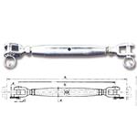 TENDITORE INOX A DUE FORCELLE Ø 6MM