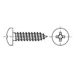 VITI AUTOFILETTANTI INOX Ø3,9X25MM 15PZ