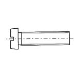VITI INOX TESTA CILINDRICA TAGLIO Ø5X35MM 5PZ