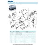 RESISTENZA ELETTRICA 230V DI RICAMBIO PER BOILER TT2 112 4005.142