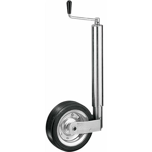 RUOTINO D'APPOGGIO GOMMA PIENA 60MM 255X80MM CERCHIO METALLO