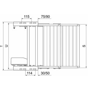 GRADINO ELETTRICO DOUBLE STEP 440MM ALU 307572