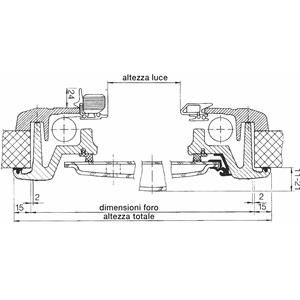 FINESTRA A COMPASSO SEITZ S4 350X500