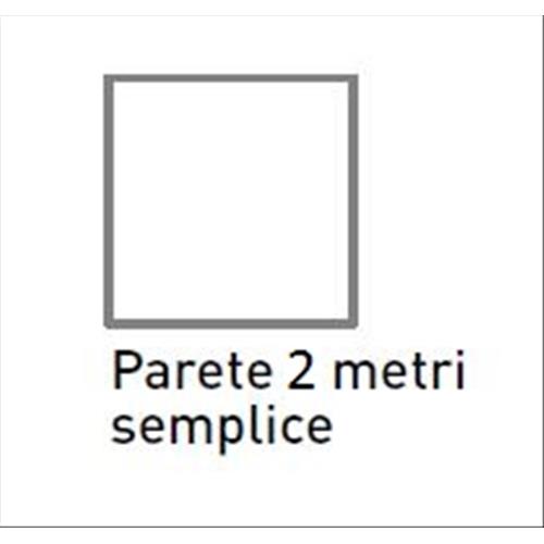 GAZEBO BEAVERBRAND PARETE LATERALE 2MT