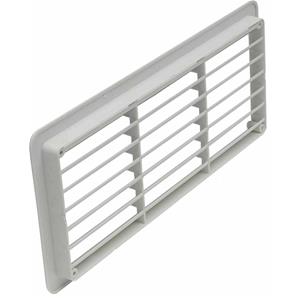 AERATORE DA INCASSO PLASTICO INT/EST 270X120 CON ZANZARIERA