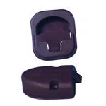 KIT MANIGLIA + CHIUSURA PER ANTINE MARRONE