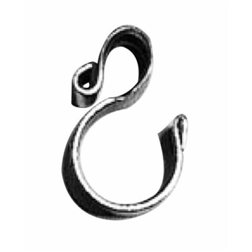 GANCIO A CLIP IN ACCIAIO ZINCATO