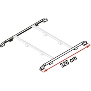 PORTA PACCHI ROOF RAIL 05516-01-