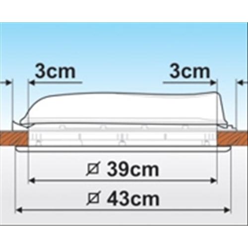 OBLO' VENT 40 WHITE NEUTRAL 04329B02-