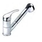 MISCELATORE MONOCOMANDO CON DOCCIA ESTRAIBILE