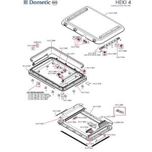 HEKI 3/4 PLUS ZANZARIERA PLISSETTATA BG1721