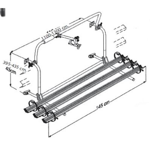 PORTABICI SEA ELNAGH 1100/1300-395/495MM