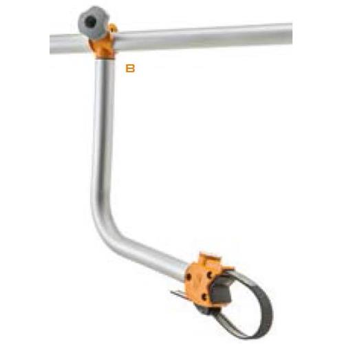 BRACCETTO PORTABICI TR.EM 3 GRIGIO