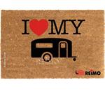 TAPPETINO ZERBINO COCCO I LOVE MY CARAVAN