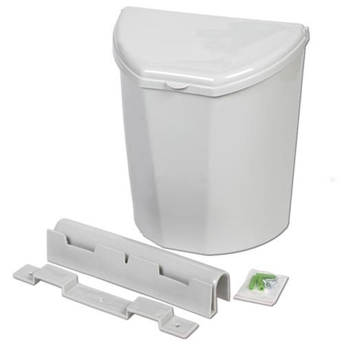 CESTINO PORTARIFIUTI PATTUMIERA A PARETE 31.5X18X31.5CM PILLAR XL 7427025N.C00