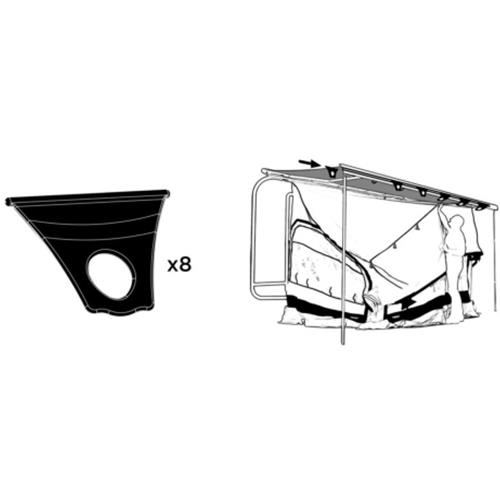 PRIVACY QUICK FIT THULE KIT ADATTAMENTO VERANDE FIAMMA